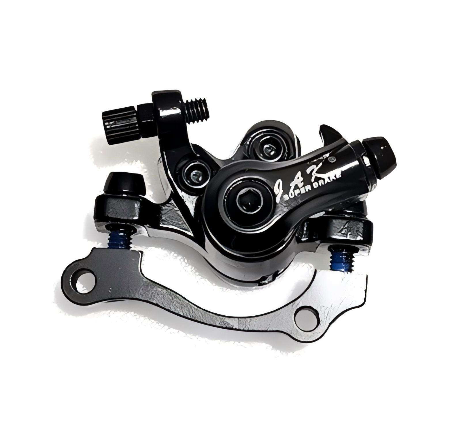Dualtron Forever Brake Caliper, black, high-performance scooter component.