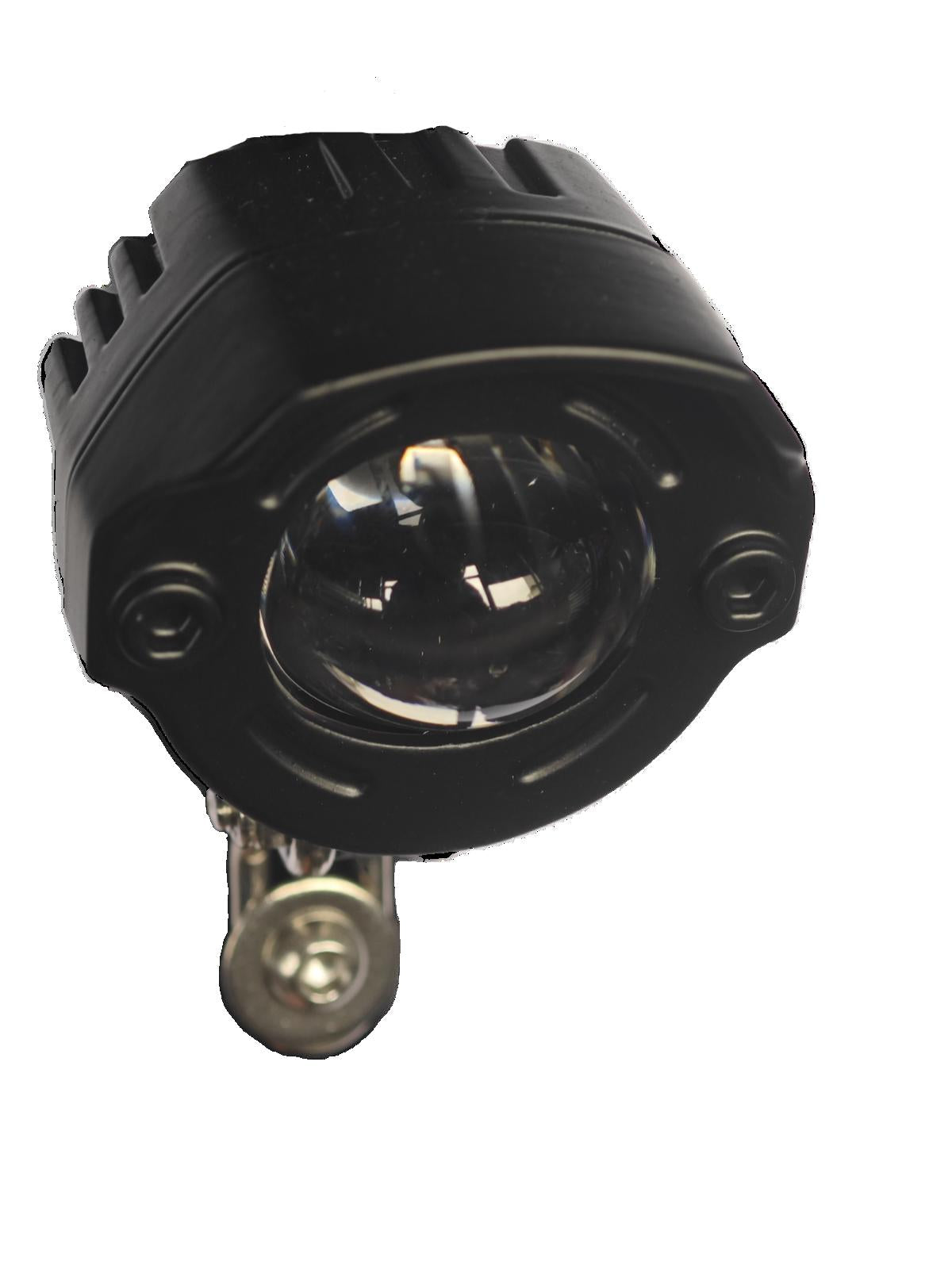 Dualtron Forever headlight with horn attachment.