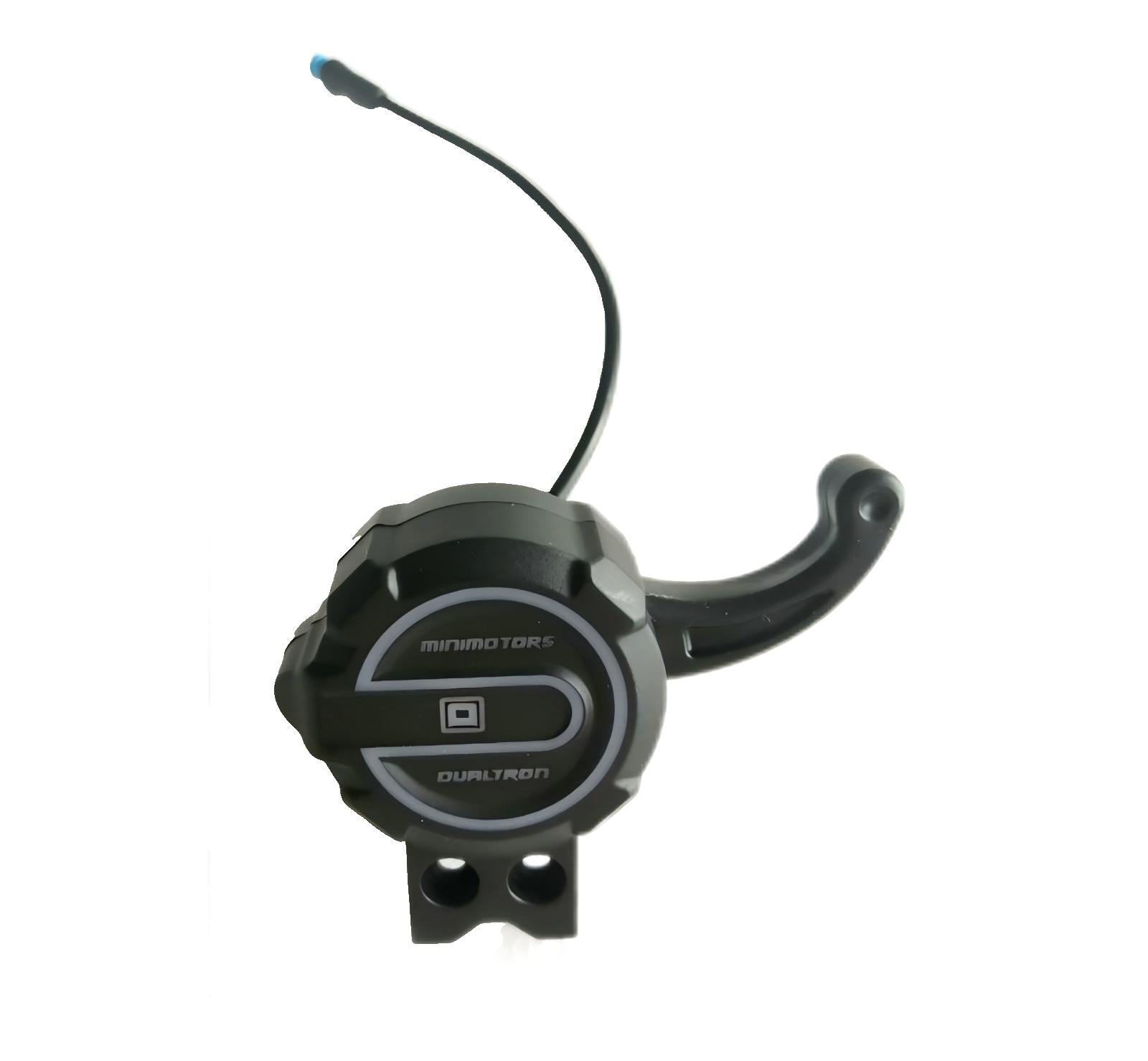 Dualtron Togo Victor Throttle black design with wiring.
