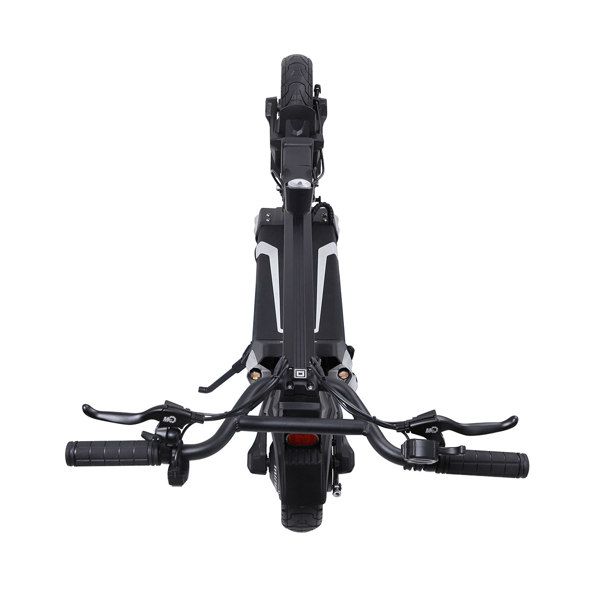Dualtron Togo electric scooter, modern commuter design, top view.