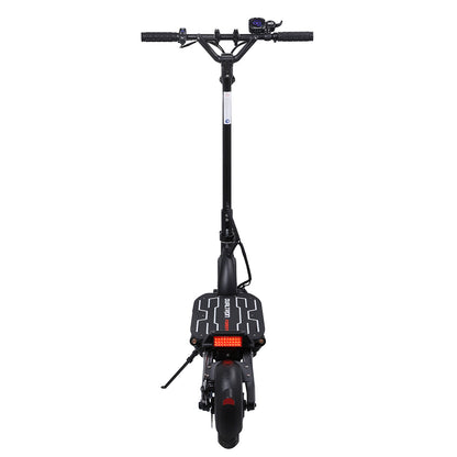 Dualtron Forever electric scooter with dual motor system, front view.