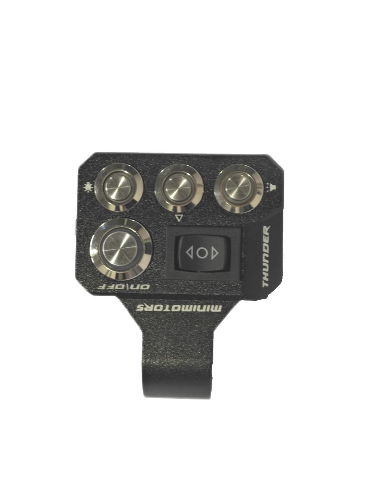 Dualtron Thunder3 Multi Switch with control buttons and label.