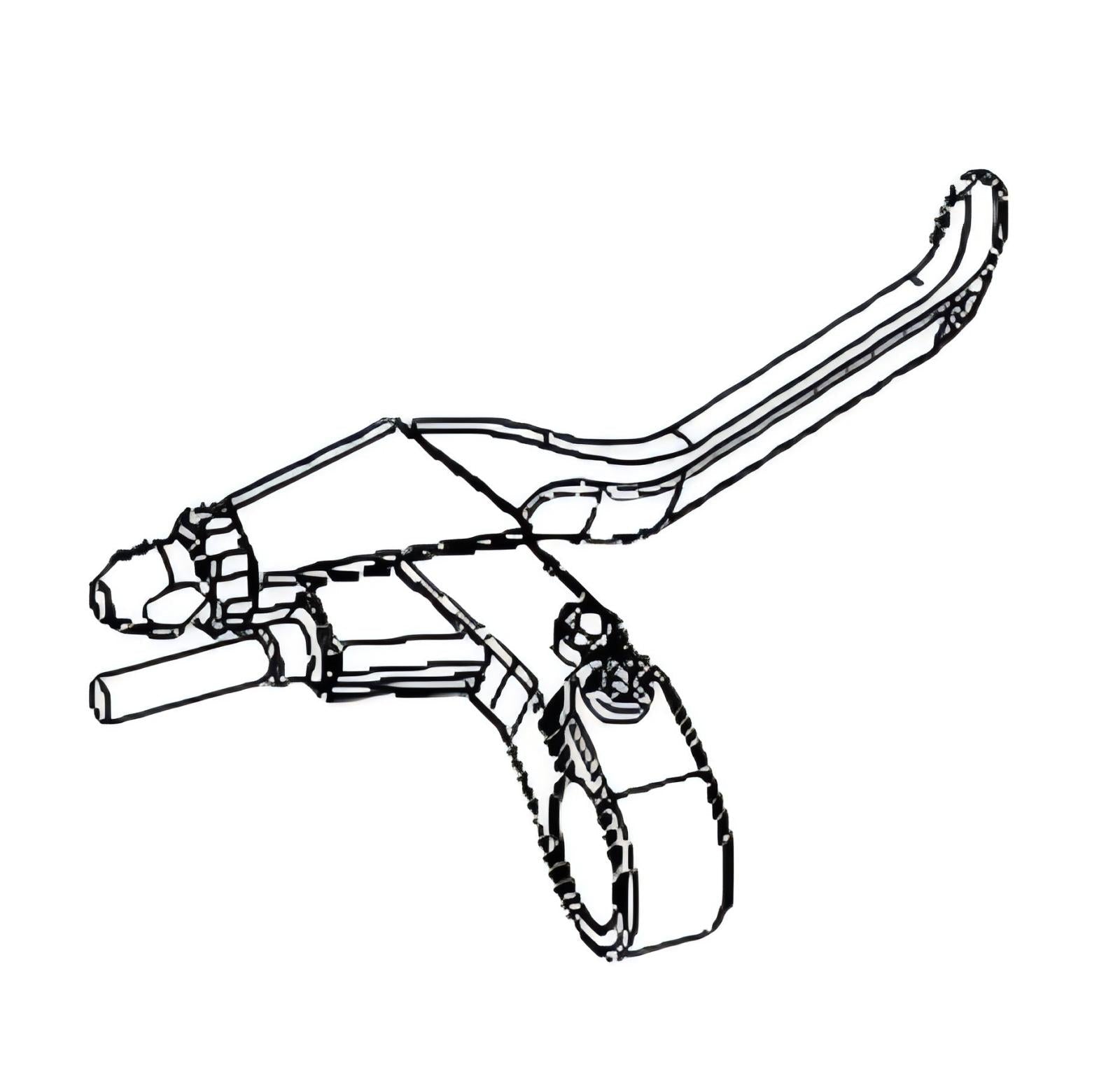 Dualtron X Limited Brake Lever illustration.