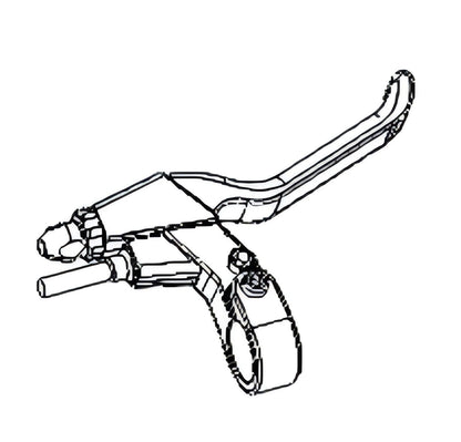 Dualtron X Limited Brake Lever illustration.