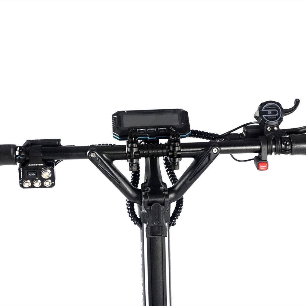 Dualtron Thunder 3 electric scooter handlebars with advanced display and controls.