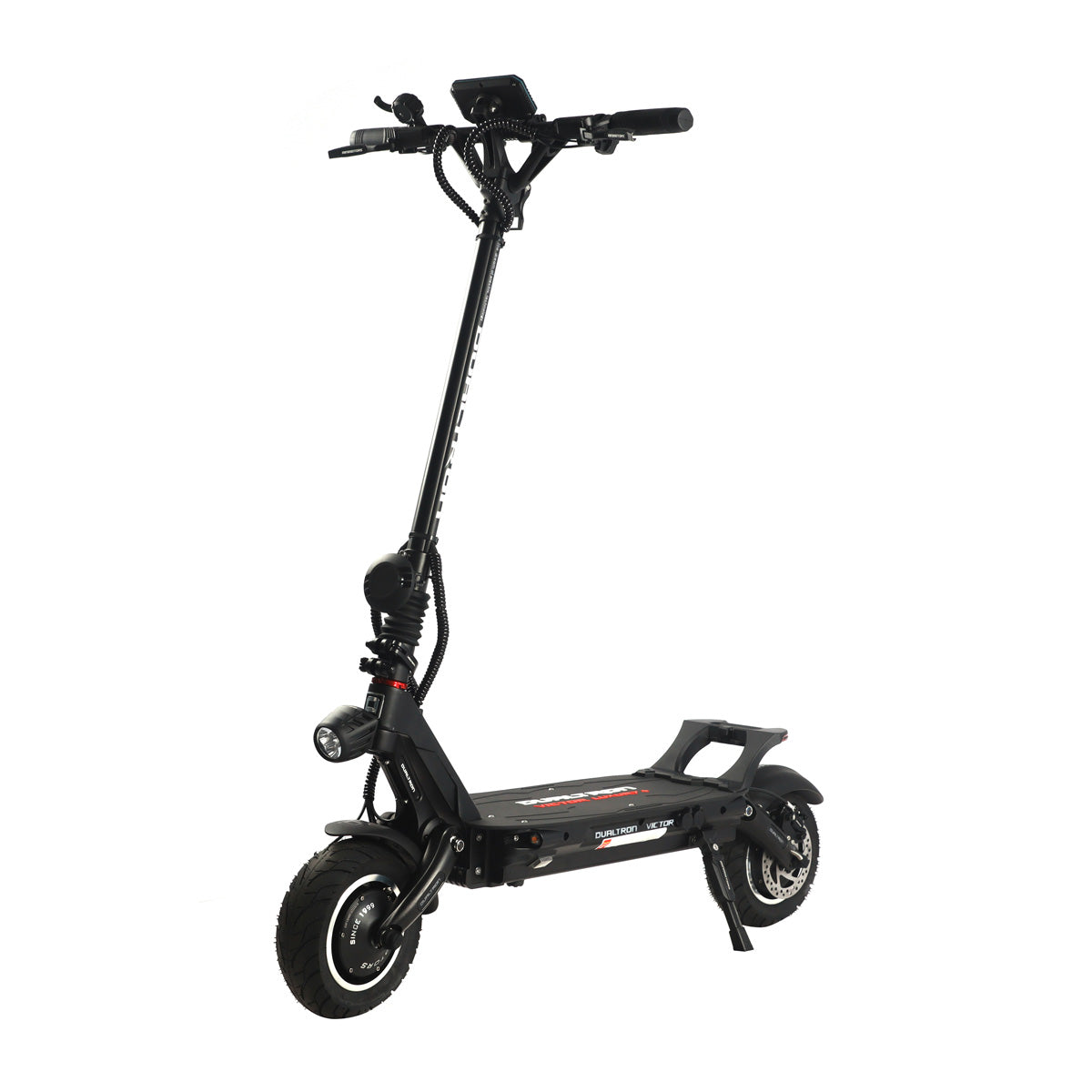 Dualtron Victor Luxury+ electric scooter with enhanced speed and taller frame.