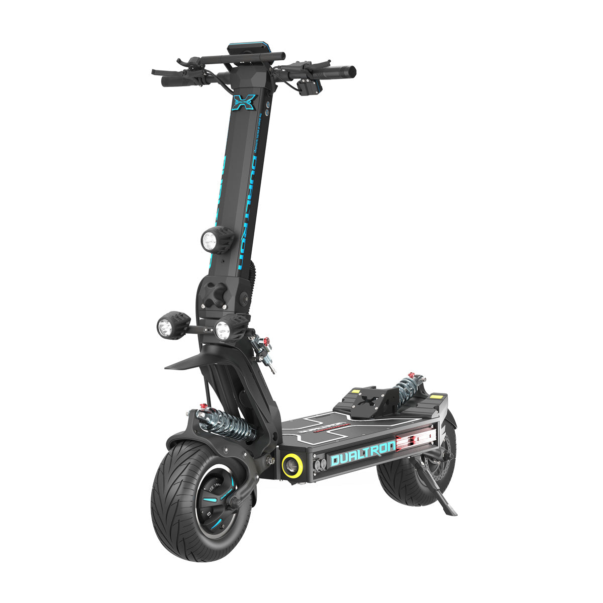 Dualtron X Limited electric scooter showcasing advanced design and technology.